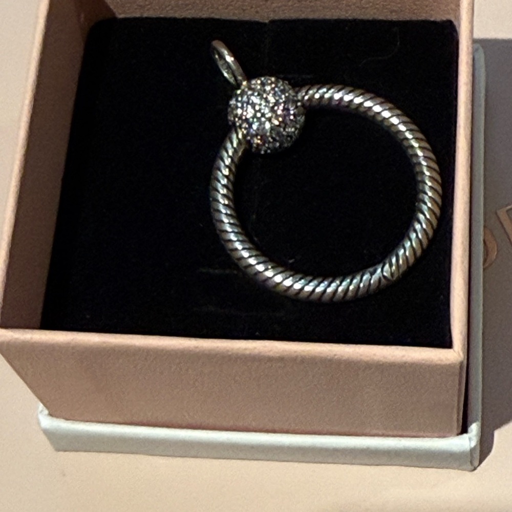Pandora O Pendant - silver
